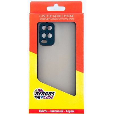 Чехол для мобильного телефона Dengos Matte OPPO A54 (black) (DG-TPU-MATT-79) - Топ Продаж! | Зображення 1