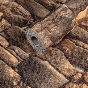 Самоклеючі шпалери жовтий камінь 2800х450х1,8мм (JC 16) SW-00000728