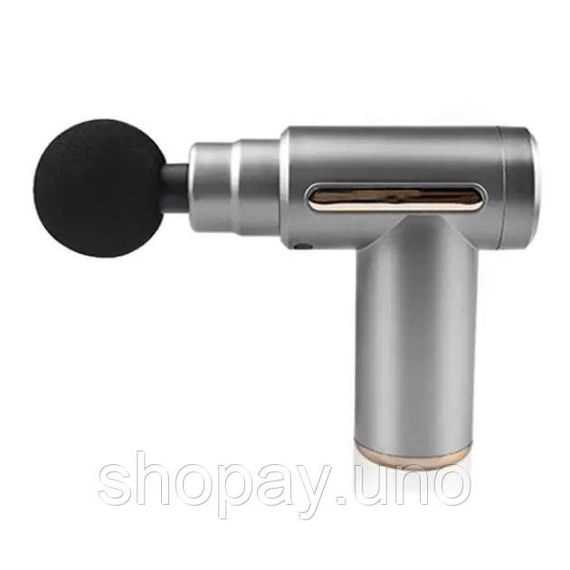 Перкуссионный массажер для шеи головы и ног Massage Gun XL-1011 • Электрический массажный пистолет | Зображення 1