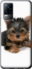 Чехол на Vivo V21E Щенок йоркширского терьера "931u-2375-17620"
