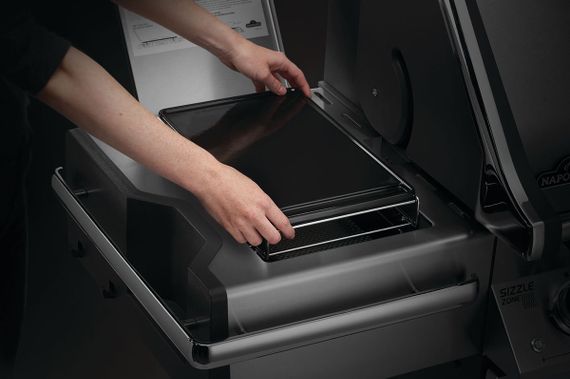 Чавунна планча для великих бічних пальників Sizzle Zone газових грилів Napoleon 56082 Код: 013227 | Зображення 4