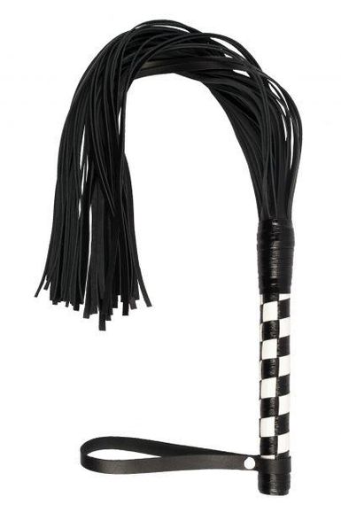 Флогер Premium Leather Flogger, B&W sexstyle