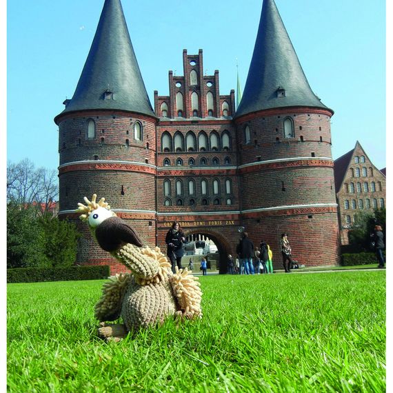 Іграшка Trixie для собак Гриф Густав тканина і плюш 28 см | Зображення 6