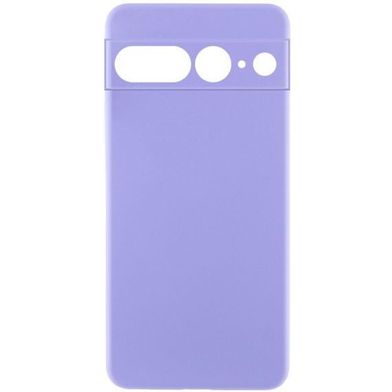 Чохол Silicone Cover Ummi Lakshmi Full Camera (AA) для Google Pixel 7 Pro Бузковий / Dasheen