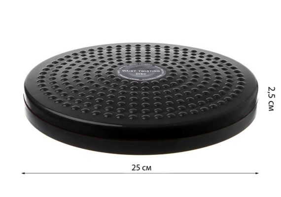 Диск здоров'я EasyFit Waist Twisting чорний (EF-1426-BK) | Зображення 2