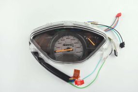 Панель приборов (в сборе)   Honda WAVE 125   (160км/ч, черная)   (#MY-203)
