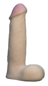 Страпон-насадка EGZO Ciberskin NSTR16, реалистичная, телесная, 17,5 см, Vac-U-Lock Sex Aura