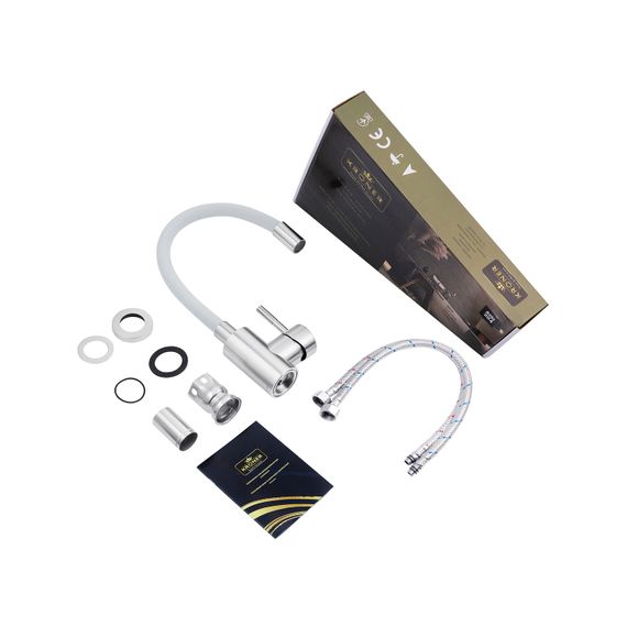 Змішувач для кухні Kroner KRM Edelstahl Klassisch - ESG035GRA (CV024354) | Зображення 2