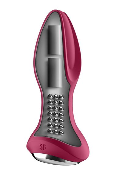 Анальна смарт-вібропробка із перлинним масажем Satisfyer Rotator Plug 2+ Violet (м'яте паковання!!!) | Зображення 3