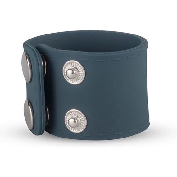 Эрекционное кольцо в форме ремешка Boners Ball Strap синее, L Sex Aura