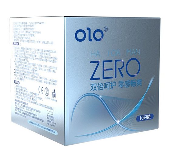 Латексні тонкі презервативи з ароматом ванілі OLO - HA FOR GOD Performa, 10 шт sexstyle | Зображення 3