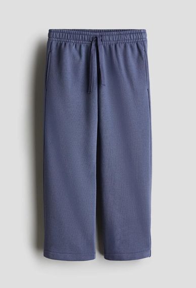 Дитячі спортивні штани для дівчинки H&M 128 см Сині (26012705G)