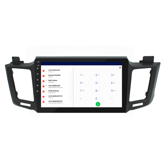 Штатная магнитола Lesko для Toyota RAV4 IV (CA40) 2012-2015 экран 10" 4/32Gb/ 4G/ Wi-Fi/ CarPlay Premium GPS | Зображення 4