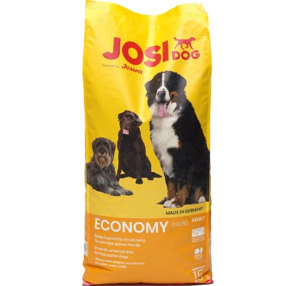 JosiDog Economy сухий корм для собак (22/8), 15 кг