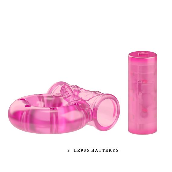 Ерекційне кільце - Vibro Ring - Pink | Зображення 6