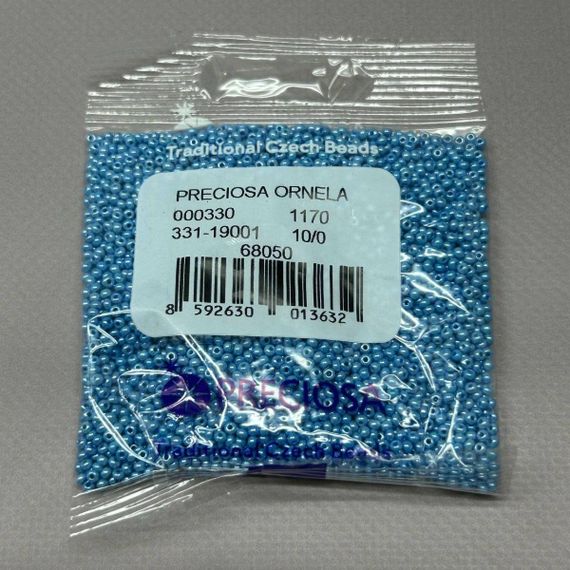 Бисер чешский Preciosa 10/0, цвет 68050 - 5 г | Зображення 1