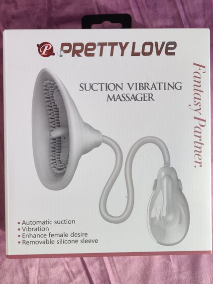 ВІБРОСТИМУЛЯТОР — ПОМПА ДЛЯ ВАГІНИ "PASSIONATE LOVER" L 104 мм Sex Aura | Зображення 5