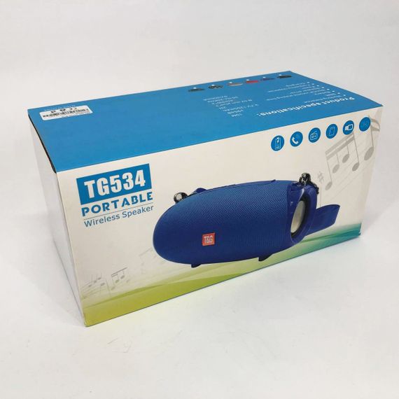 Колонка переносная для музыки TG534, Беспроводная портативная колонка для музыки, Блютуз аудио приемник OY-29 | Зображення 3