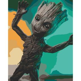 Картина по номерам "Грут танцует" Art Craft 16003-AC 40х50 см