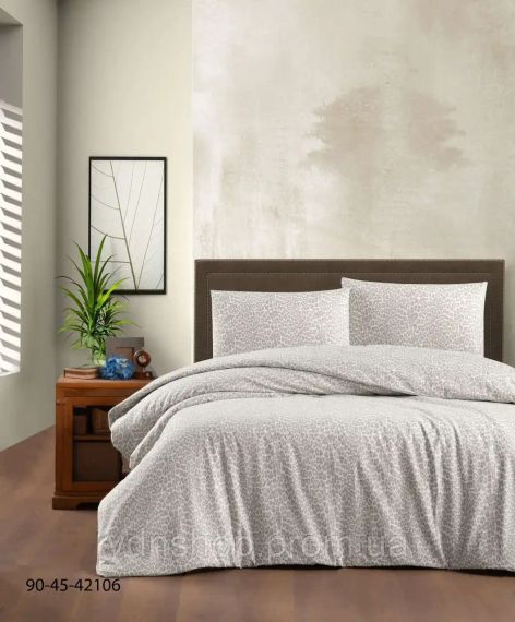 Теплое постельное белье / байковое евро размера фланель 100%-хлопок Турция Cotton Collection | Зображення 6