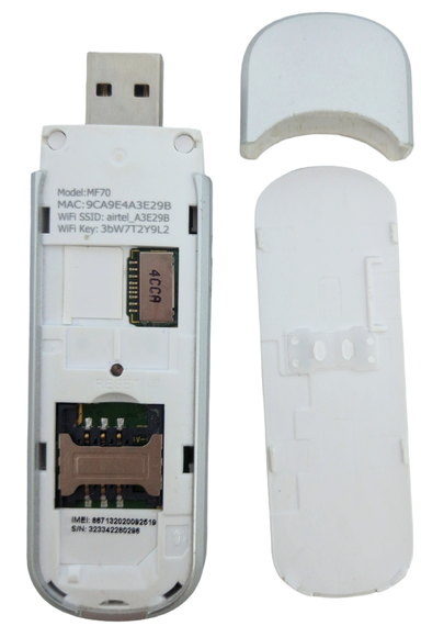 Роутер модем WIFI 3G ZTE MF 70 USB GSM HSPA+/UMTS до 21 Мбит выход под антенну все операторы | Зображення 5