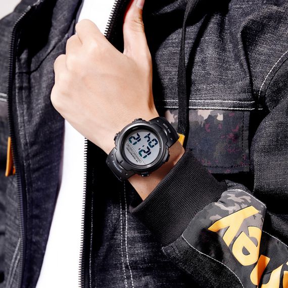 Чоловічий годинник Skmei 1560 Black-Gray | Зображення 4