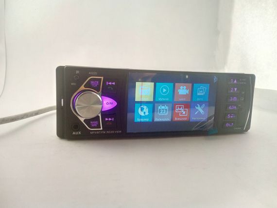 Автомобільна магнітола PI 4023 BT з пультом на кермо та великим екраном | Зображення 3