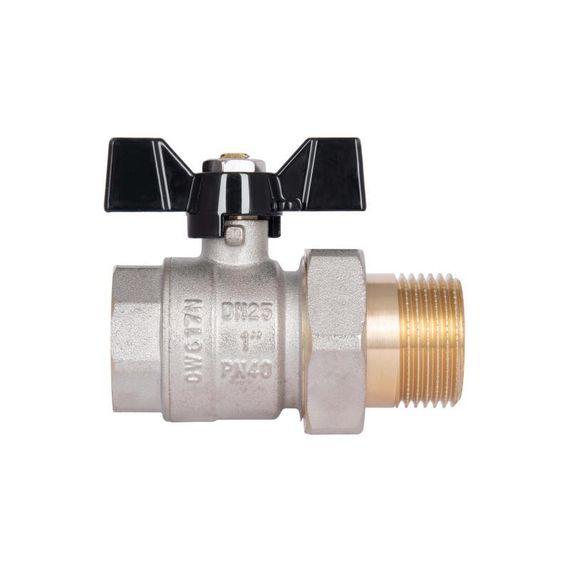 Кран кульовий "Американка" Thermo Alliance Base прямий 1" ВН SD221W25 | Зображення 4