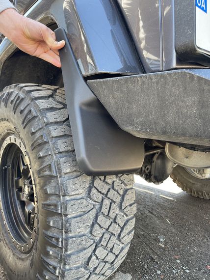 Бризковики (4 шт) для Jeep Wrangler 2007-2017рр | Зображення 3
