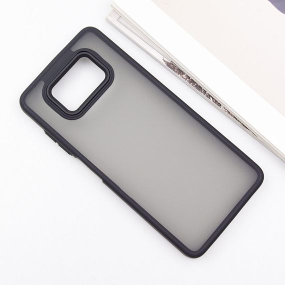 Чехол TPU+PC Lyon Frosted для Xiaomi Poco X3 NFC / Poco X3 Pro Black | Зображення 1