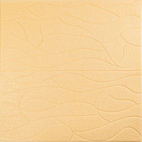 Панель 3D Beige 700*700*6mm (D) SW-00001949