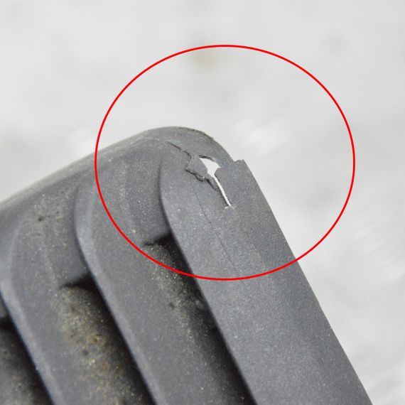 Решітка обігріву припливного вентилятора задній Volkswagen T4 1990-2003 Решітка пічки Фольксваген т4 701819111 | Зображення 2