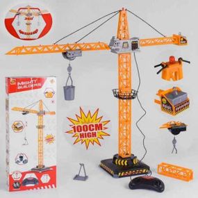 Іграшка Кран на дистанційному керуванні 100см Mighty Builders