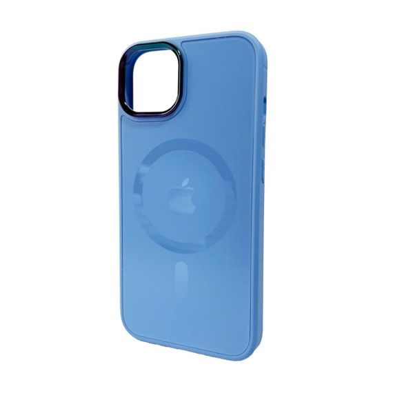 Чохол для смартфона AG Glass Sapphire MagSafe Logo for Apple iPhone 12/12 Pro Sierra Blue