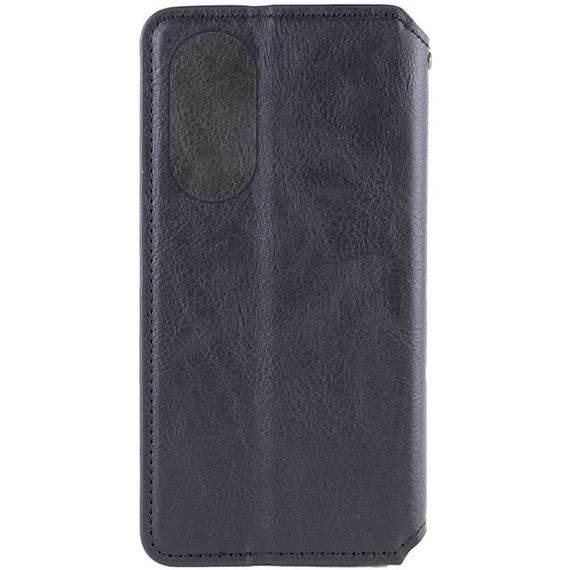 Шкіряний чохол-книжка GETMAN Cubic (PU) для Oppo A98 Чорний | Зображення 4
