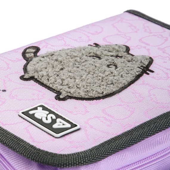 Пенал твердий одинарний із двома клапанами YES HP-04 Pusheen Delicacy 533741 4х13х21 см | Зображення 5