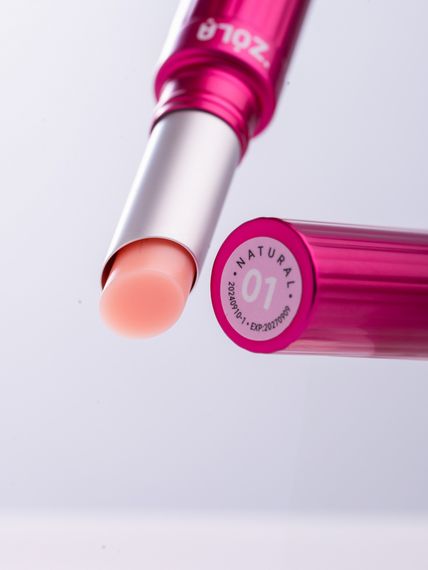 Відтінковий бальзам для губ ZOLA Lip Tint Balm - 01 Natural (3 g) | Зображення 4