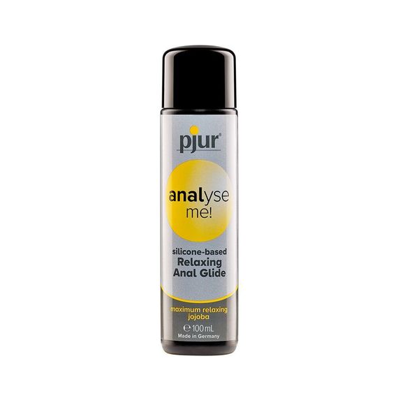 Анальна змазка pjur analyse me! Relaxing jojoba silicone на силіконовій основі з олією жожоба, 100 мл