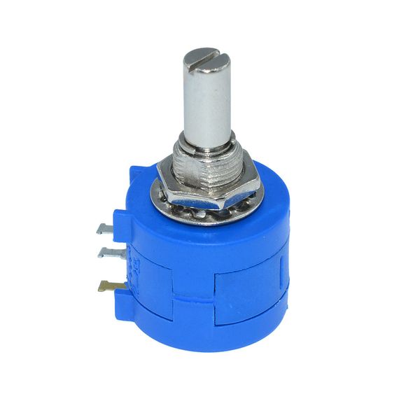 Потенциометр обротный 3590S-2-202L 2кОм | Зображення 1