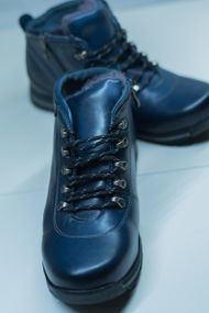 Польские ботинки зимние Minardi синие 42 размер