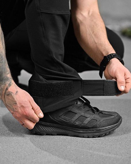 Літній тактичний костюм soldier чорний поліція ДЛ6404 | Зображення 9