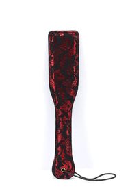Двусторонний паддл Liebe Seele Victorian Garden Paddle Красно-черный One Size