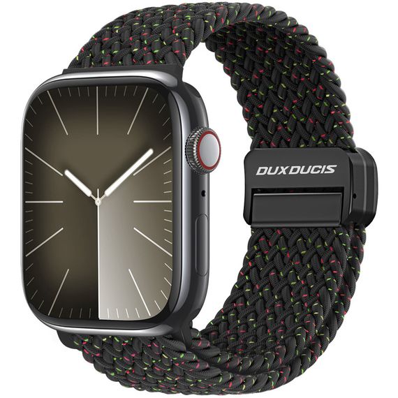 Ремешок Dux Ducis Nylon Woven для Apple Watch 38/40/41/42mm(ser.10) Black Unity