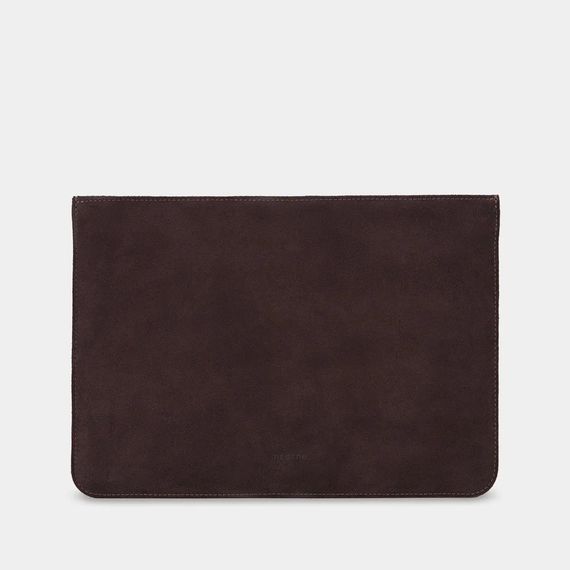 Чохол для ноутбука з велюру Incarne Cline для MacBook Air 15" 2023-2025 cline-brown-velour-air-15 коричневий