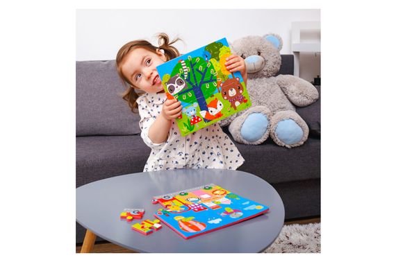 Пазли фомові "Fisher-Price. Лісові мешканці" VT1109-02 VladiToys | Зображення 2