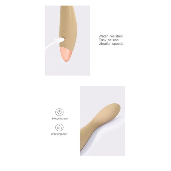 Вибратор для точки G 10 режимов вибрации 0017F зеленый USB sexstyle | Зображення 4