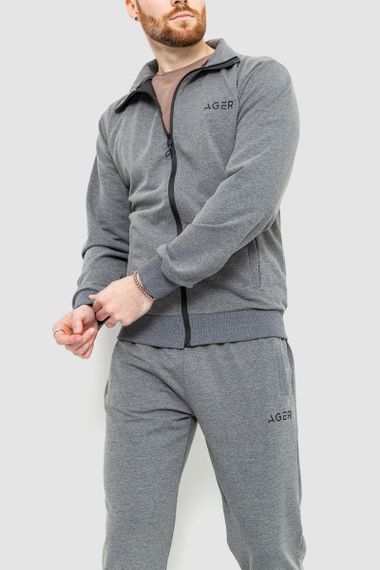 Спортивный костюм мужской Ager  цвет серый 223R025 | Зображення 1
