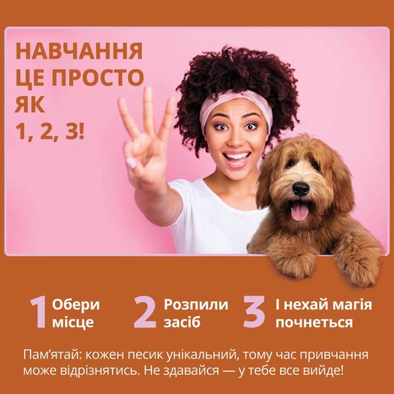 Спрей для приучения щенят к туалету Out! Go Here, 946 мл | Зображення 1