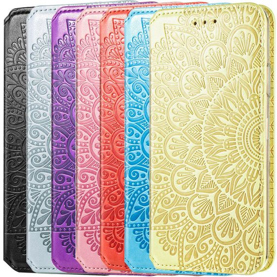 Шкіряний чохол книжка GETMAN Mandala (PU) для Xiaomi Redmi Note 10 Pro / 10 Pro Max