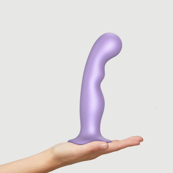 Насадка для страпона Strap-On-Me Dildo Plug P&G Lilas Metallic XL | Зображення 1